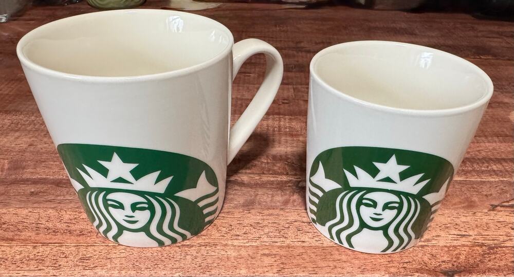 2019 Starbucks Mugs  18 fl oz & 14 fl oz